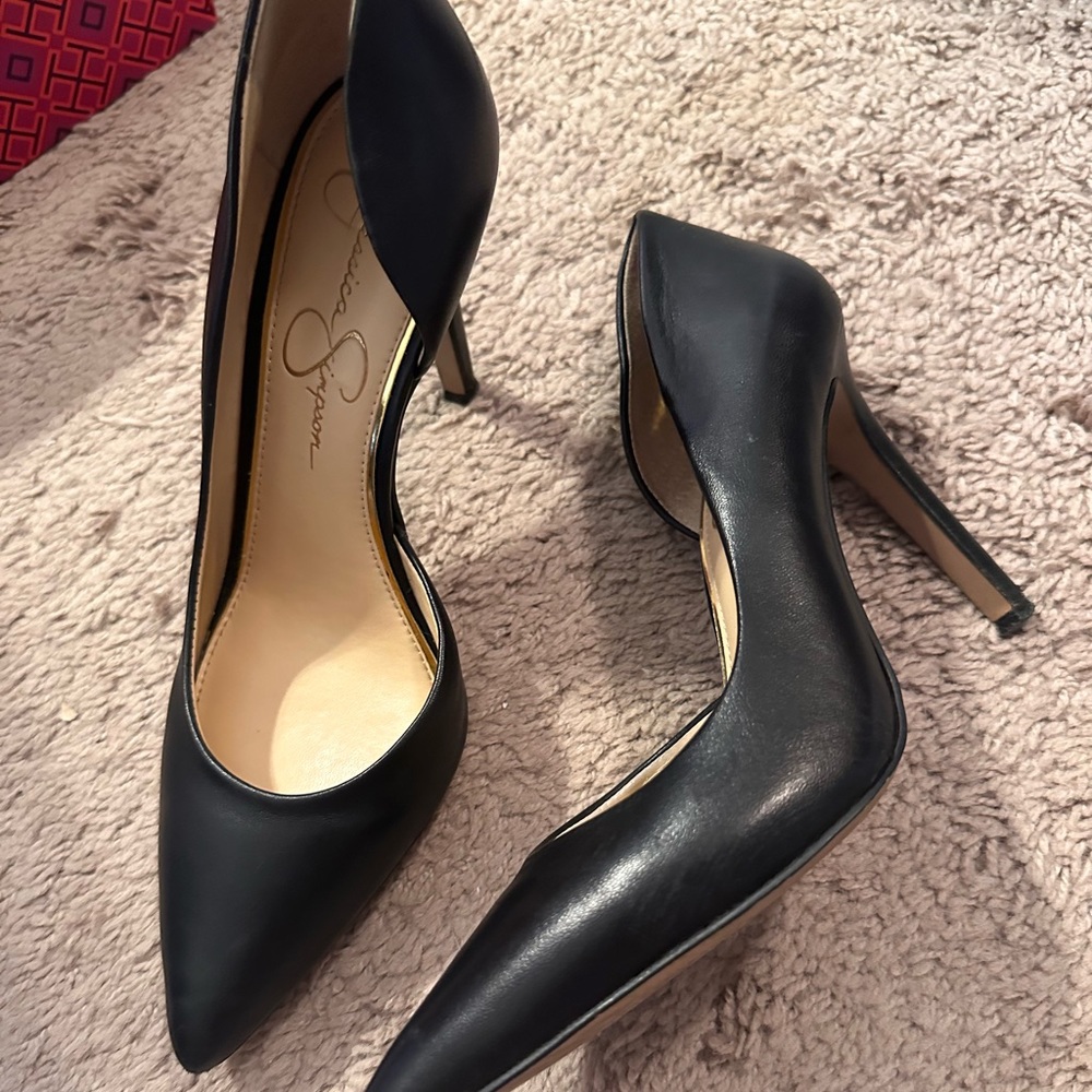 Black heels